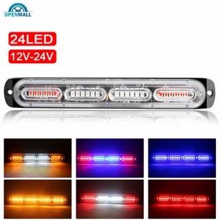 ไฟแฟลช 24 Led สําหรับติดรถยนต์