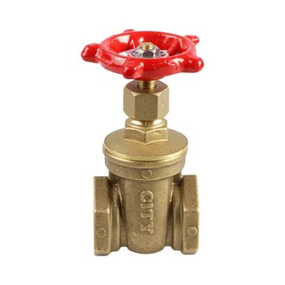 ประตูน้ำ ประตูน้ำทองเหลือง CITY 3/4 นิ้ว วาล์วน้ำ งานระบบประปา BRASS GATE VALVE CITY 3/4"