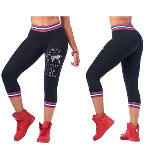 Zumba Dancin Capri Leggings (เลกกิ้งออกกำลังกายซุมบ้า)