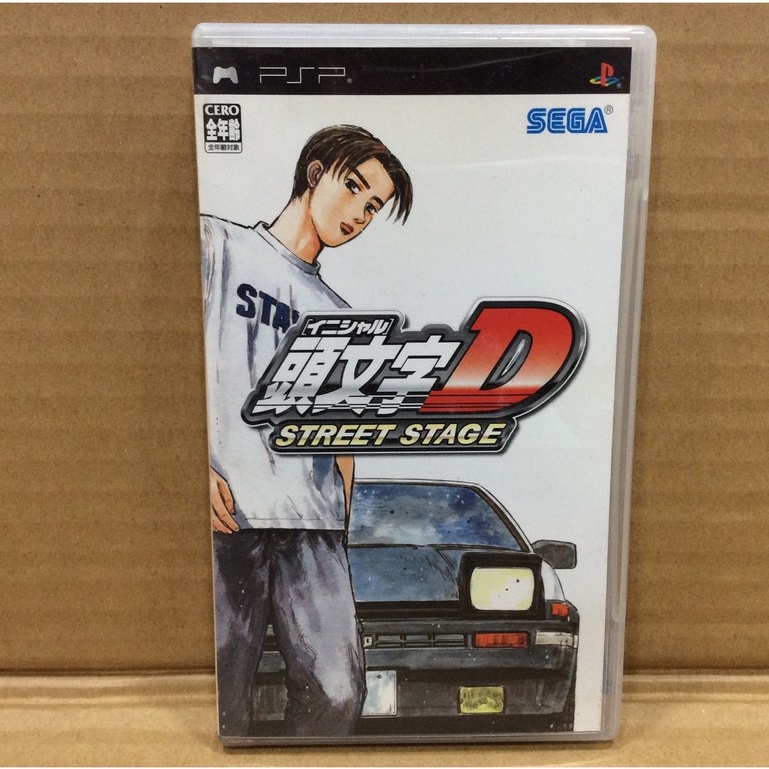 แผ่นแท้ [PSP] Initial D - Street Stage (ULJM-05093 | 08013 | 08040)