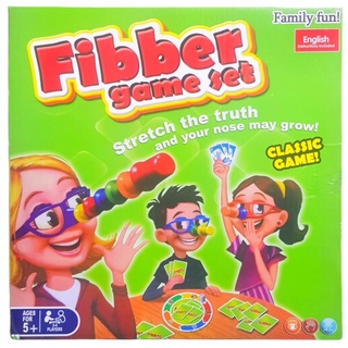 Fibber gameset เกมส์ต่อจมูก เกมส์กระดาน เกมส์ครอบครัว เล่นได้3-4คน ของเล่นเสริมทักษะจินตนาการ ของเล่นเสริมพัฒนาการ TY663