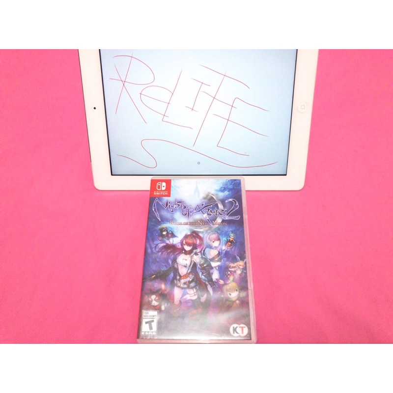 แผ่นเกมส์ Nintendo Switch : Nights Of Azure 2 (มือ2) (มือสอง)