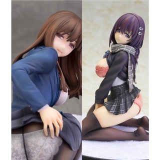 โมเดลฟิกเกอร์ 1/6 Skytube Masoo Haiume Jk Muicha Imashita Illustration Wet Jk Kuromine Aya Pvc ขนาด 15 ซม. ของเล่นสําหรับเด็ก