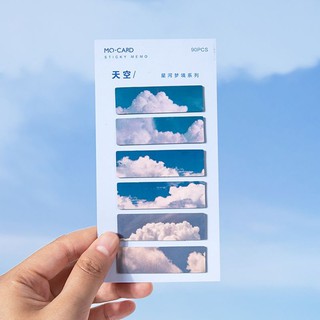 ⚘พร้อมส่ง⚘ SKY sticky memo 90pcs