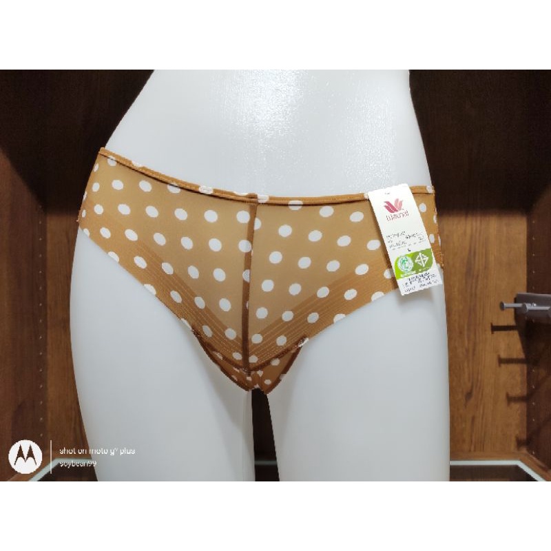 Wacoal Feel Free Bikini PantyPolka Dot รุ่น WU1759 ทรงเดียวกับ รุ่น WU1738