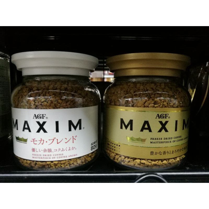 AGF MAXIM COFFEE (Mocha),(FREEZE DRIED) 80 G.