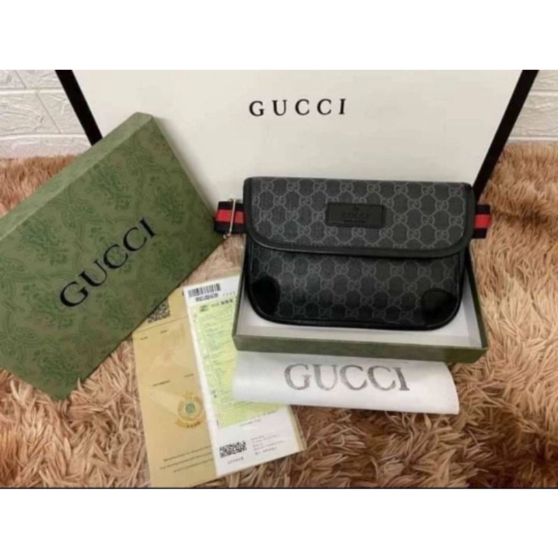 พร้อมส่ง กระเป๋าคาดอกGC กระเป๋าคาดอก กล่อง ถุงผ้า ใบเสร็จ