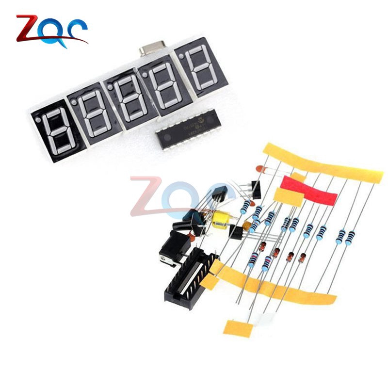 diy rf 1 hz - 50 mhz คริสตัล oscillator อุปกรณ์มิเตอร์ดิจิตอลมีไฟ led สําหรับใช้ในการทดสอบความถี่