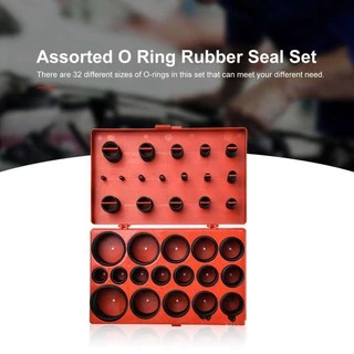ยางโอริง O-Ring 419pcs 32ขนาด O-Ring Assortment Nitrile Rubber พร้อมส่ง ราคาถูกที่สุด (กล่องแดง)