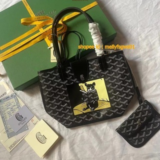 กระเป๋า GY Anjou Mini Tote มีให้เลือก 2 สี กระเป๋าทรงช้อปปิ้ง พร้อมกระเป๋าเล็ก กระเป๋าแฟชั่น กระเป๋าสะพายไหล่ งานสวย