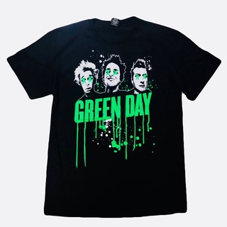 คอตต้อนคอกลม✓เสื้อวง GREENDAY / PunkrockS-5XL