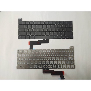 แป้นพิมพ์ภาษาไทย Keyboard Replacement For Mc Book Pro Retina English US/TH M1 A2338 Keyboards 2020