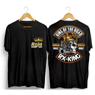 【ใหม่】เสื้อยืด พิมพ์ลายหัวกะโหลก Rx King Riders สําหรับขี่รถจักรยานยนต์