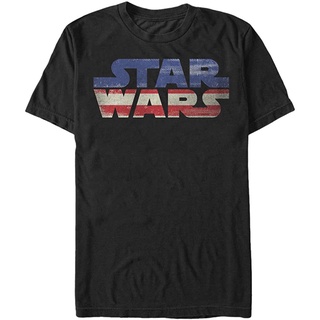 เสื้อยืดโอเวอร์ไซส์เสื้อยืด พิมพ์ลายกราฟฟิค Star Wars Sw USA สําหรับผู้ชายS-3XL