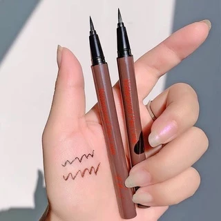 N161 Xixi eyeliner อายไลน์เนอร์หัวพู่กันขนาด 0.1 มิล สีชัด เส้นคม ติดทน กันน้ำ กันเหงื่อ ไม่ไหลเหนอะหนะ