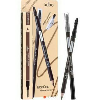 **งานแท้** OD768 ดินสอเขียนคิ้ว Odbo Crayon Shape Perfect Eyebrows