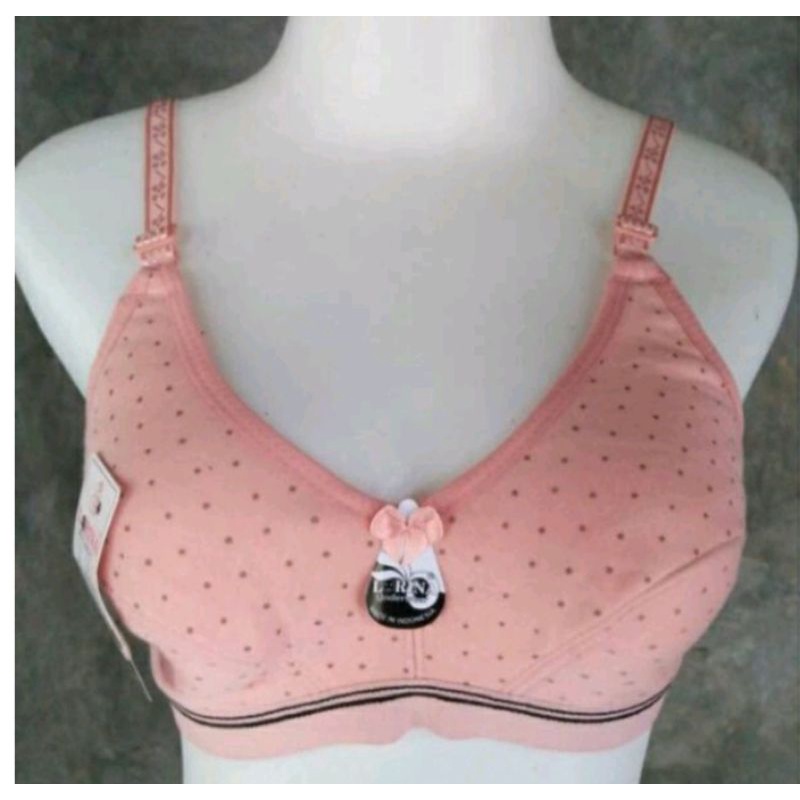 Lorina Spotted Sports Bra บราสําหรับวัยรุ่นและผู้ใหญ่ไม่มีลวด