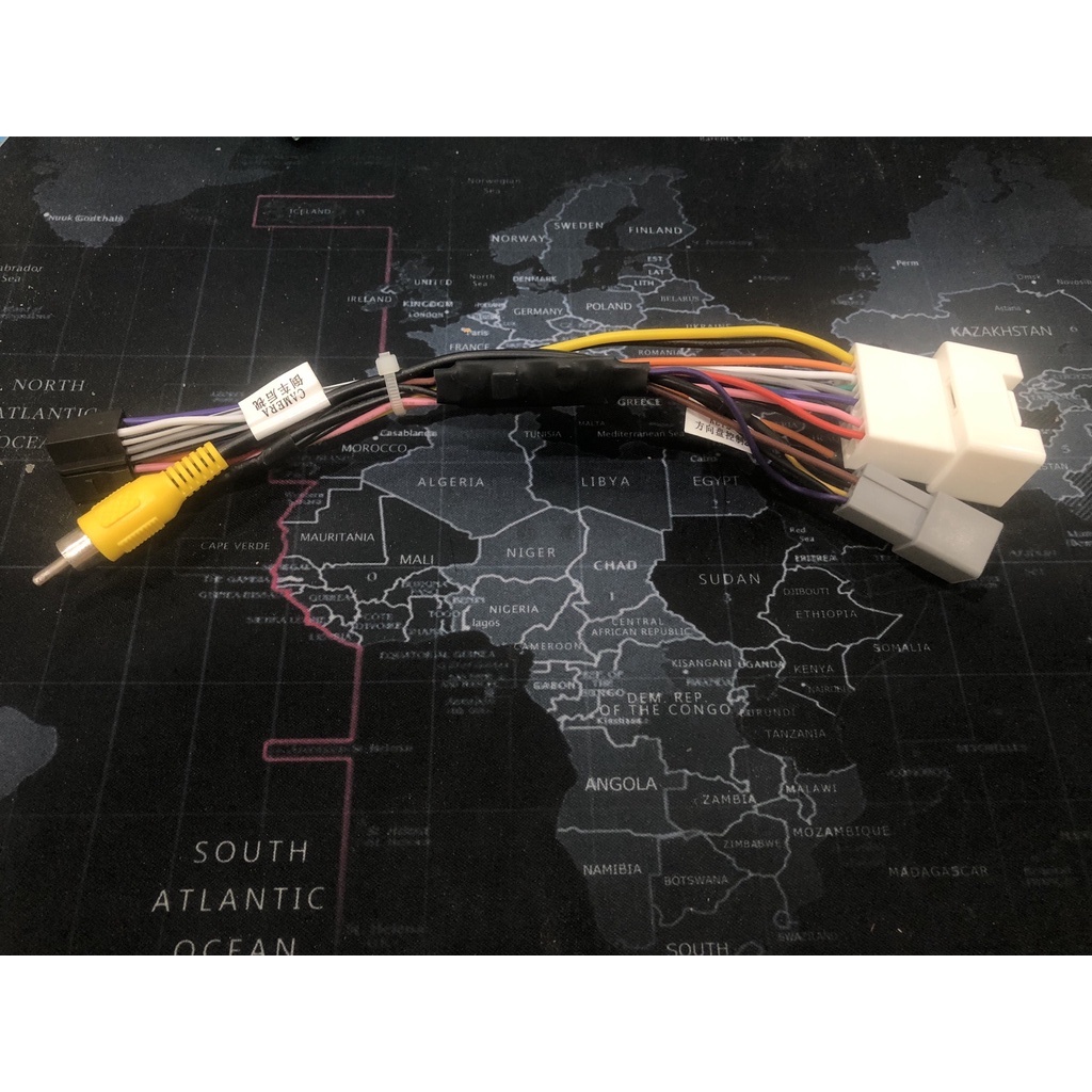 ชุดปลั๊กY-Socket 16Pin พร้อมปลั๊กแปลงไฟกล้อง สำหรับเปลี่ยนจอAndroid Mitsubishi Xpander