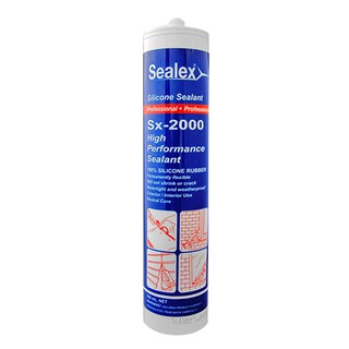 💥โปรสุดพิเศษ!!!💥 SEALEX ซิลิโคน รุ่น Sx-2000 ขนาด 300 มล. สีใส Chemicals