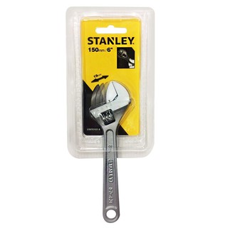 ประแจเลื่อน 6 นิ้ว STANLEY 87- 431 6" STANLEY 87- 431 ADJUSTABLE WRENCH