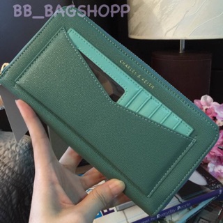 CHARLES &amp; KEITH LONG ZIP WALLET (outlet)