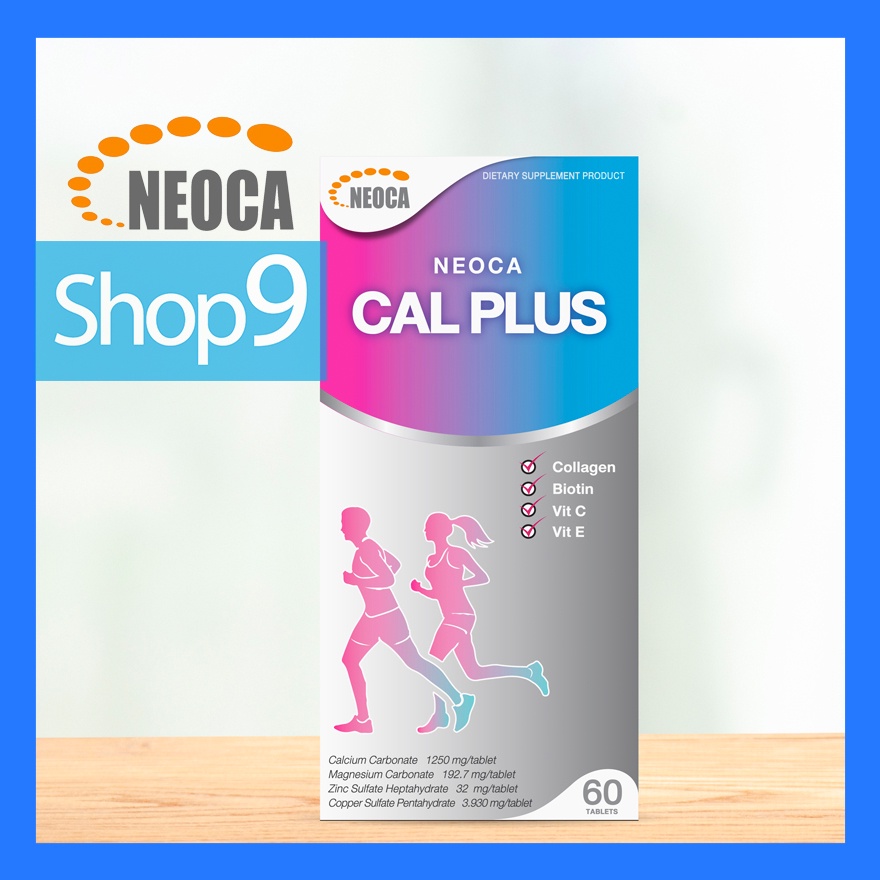 NEOCA CAL PLUS 60'S นีโอก้า แคล พลัส 60 เม็ด