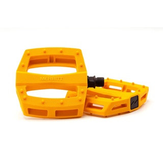 บันใดจักรยาน BMX Merritt P1 Pedals Yellow