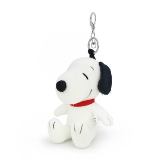 Snoopy ลิขสิทธิ์แท้ พวงกุญแจ Snoopy : STD ท่านั่ง