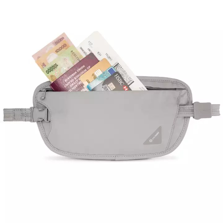 Pacsafe COVERSAFE X100 WAIST WALLET ANTI-THEFT กระเป๋ากันขโมย กระเป๋าคาดเอว