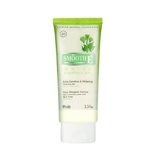 Smooth E Sensitive White Cleansing Gel สมูท อี เซนซิทีฟ ไวท์ คลีนซิ่ง เจลไม่มีฟอง สำหรับผิวบอบบางแพ้ง่าย 99 มล.