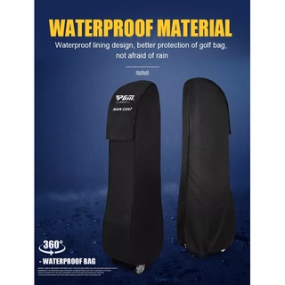 ถุงคลุมกันฝนถุงกอล์ฟ PGM cover Golf bag Rain cover hkb003