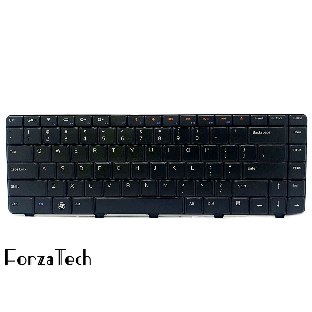 แป้นพิมพ์แล็ปท็อปสําหรับ DELL Inspiron 13Z 1370 N301Z V100802As1 สีดํา