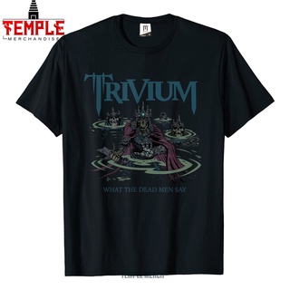 เสื้อยืด พิมพ์ลาย Trivium What The Dead สําหรับผู้ชาย | วัดเมอร์ช