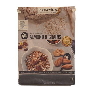 Granovibes Almond&amp;grains  Granovibes อัลมอนด์และธัญพืช