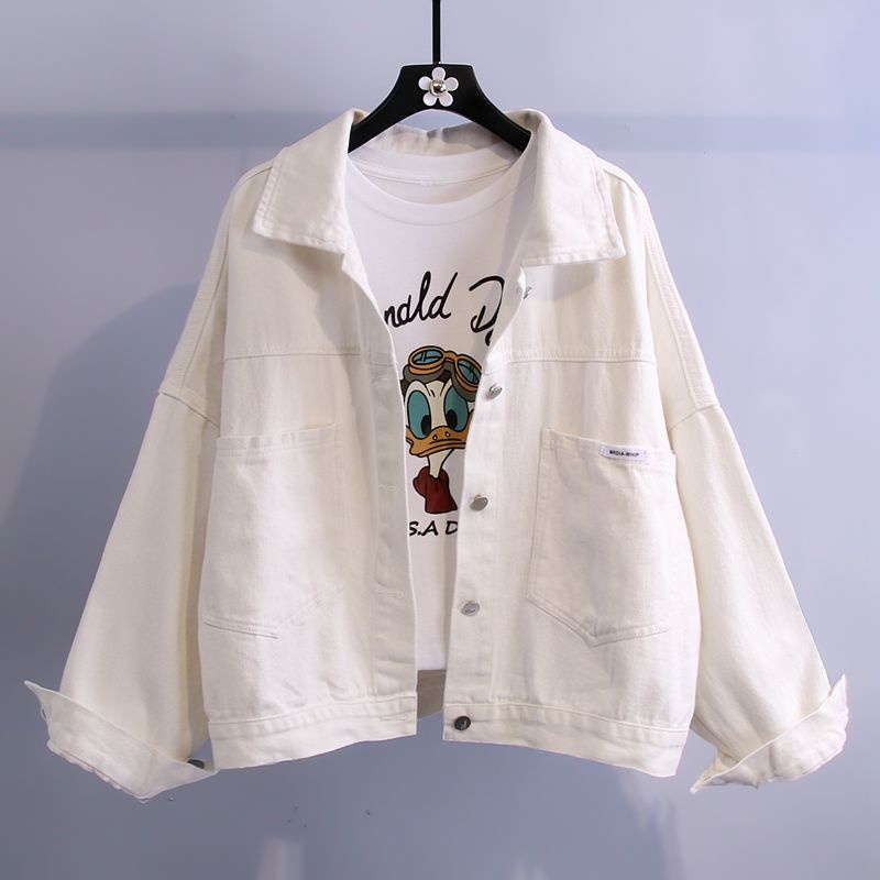 Hot sale！สื้อแจ็คเก้ต เสื้อแจ็คเก็ต Jacket รุ่นขนาด S-2XL เสื้อแจ็คเก็ตยีนส์สไตล์เกาหลีหลวม