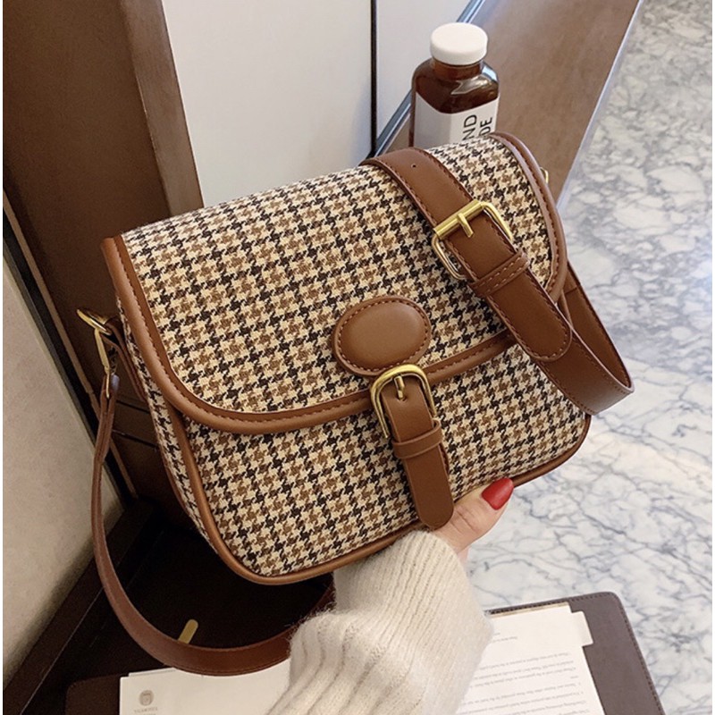 279 บาท กระเป๋าแฟชั่นแนววินเทจ งานเกาหลี Women Bags