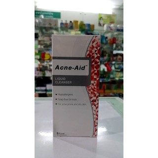 ACNE-AID Liquid cleanser for acne prone skin,suitable for oily skin with acne 100 ml รับประกันของแท้ ของใหม่