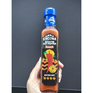 Encona Extra Hot Pepper Sauce  ซอสจิ้ม และปรุงอาการ รสพริกไทย แบบ เผ็ดมาก ออนโคนา 142 กรัม