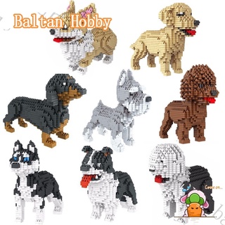 Baltan X3 6618-1 schnauzer 6618-3 husky 6618-7 บล็อคตัวต่อของเล่น ขนาดเล็ก สําหรับสัตว์เลี้ยง สุนัข