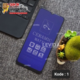กระจกนิรภัยเซรามิก เนื้อแมตต์ ป้องกันรอยขีดข่วน 9D กันรอยขีดข่วน สําหรับ Oppo A57 4G 2022 Oppo A57 4G 2022