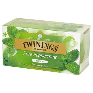 ถูกที่สุด✅  ทไวนิงส์ เครื่องดื่มสมุนไพรเป็ปเปอร์มินต์ 2กรัม x 25 ซอง Twinings Herbal Pepper Mint Drink 2g x 25 Sachets