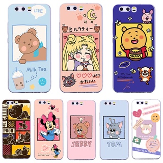 เคส huawei P10 P10 lite P10 Plus p20 p20 pro ใส TPU ซิลิโคน เคสนิ่ม