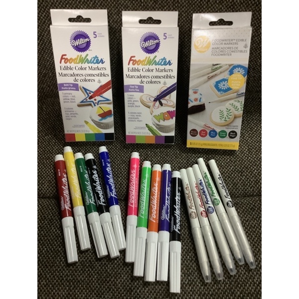 แบ่งขาย Wilton Foodwriter จาก USA🇺🇸 ปากกาเขียนขนม Edible Color Marker เขียนขนมปากกากินได้