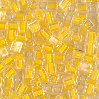 เม็ดบีด ลูกปัดแก้ทรงสี่เหลี่ยม  Square Beads 4mm # 202