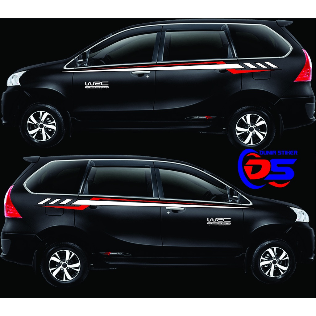สติ๊กเกอร์ รายชื่อแถบ สติ๊กเกอร์ Wrc, สติ๊กเกอร์ Xenia Avanza, สติ๊กเกอร์ตัดตัวรถ Xenia Avanza ล่าสุ