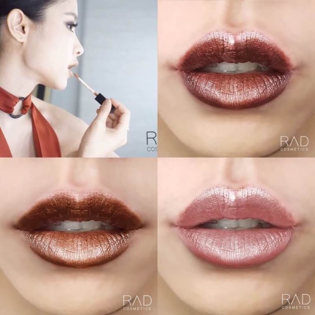 ลิปน้ำชา เมทัลลิค RAD lip