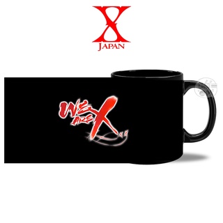 แก้วกาแฟ วง X Japan สกรีนรูปรอบแก้ว ภาพคมชัดสวยงาม ของใหม่ มือหนึ่ง ใช้เป็น ของขวัญ ปีใหม่ / X06