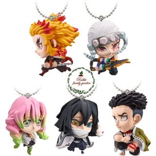 🌈🎋 พร้อมส่ง 🎋 Bandai Candy Toy V.4 DEMON SLAYER KIMETSU NO YAIBA MASCOT ตุ๊กตาฟิกเกอร์ ดาบพิฆาตอสูร โมเดลพวงกุญแจ ของแท้