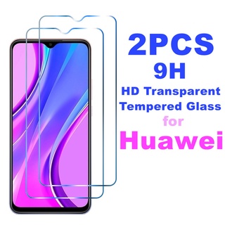 ฟิล์มกระจกนิรภัยกันรอยหน้าจอ สําหรับ Huawei Mate 30 20 Pro X 5G P40 P10 P20 P30 Lite 2 ชิ้น