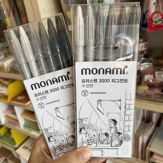 ปากกาสีกันน้ำ หัวแหลมเล็ก MONAMI